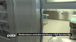 Modernizace centrální sterilizace v NsP Karviná-Ráj