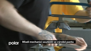 Mladí mechanici soutěžili ve výrobě pantu