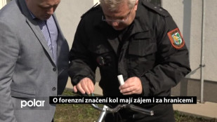 O forenzní značení kol mají zájem i za hranicemi