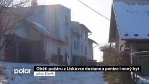 Oběti požáru z Lískovce dostanou peníze i nový byt