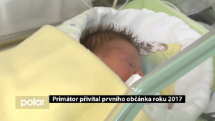 Primátor F-M přivítal prvního občánka roku 2017