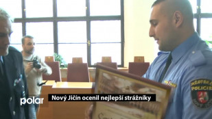 Nový Jičín ocenil nejlepší strážníky