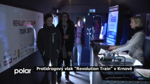 Protidrogový vlak „Revolution Train“ v Krnově