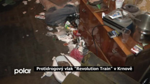 Protidrogový vlak “Revolution Train” v Krnově