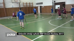 Orlovští chtějí vyhrát RBP Street Hockey 2017