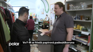 Ve F-M se hledá papírová padesátikoruna