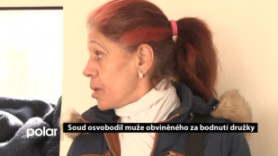 Soud osvobodil muže obviněného za bodnutí družky