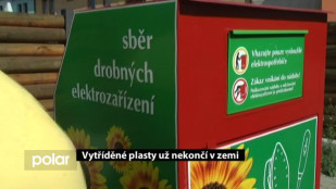 Vytříděné plasty už nekončí v zemi 