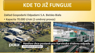 Havířov chce postavit pro Karvinsko třídírnu odpadu