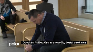 Odvolání řidiči z Ostravy nevyšlo, dostal o rok více