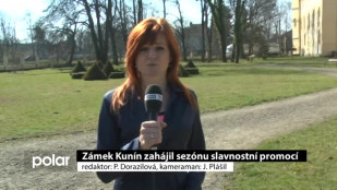 Zámek Kunín zahájil sezónu slavnostní promocí