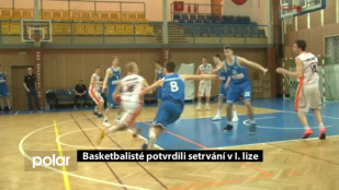 Basketbalisté potvrdili setrvání v I. lize 