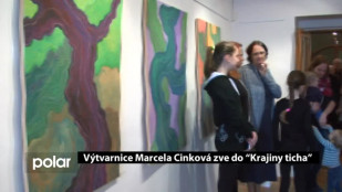 Výtvarnice Marcela Cinková zve do “Krajiny ticha”