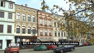 BIC F-M nabízí suvenýry k 750. výročí města