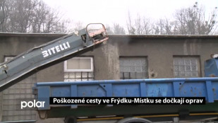 Poškozené cesty ve Frýdku-Místku se dočkají oprav