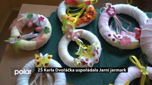 ZŠ Karla Dvořáčka uspořádala Jarní jarmark