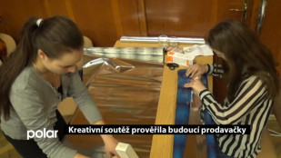 Kreativní soutěž prověřila budoucí prodavačky