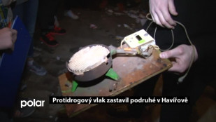 Protidrogový vlak zastavil podruhé v Havířově