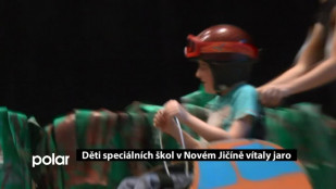 Děti speciálních škol vítaly v Novém Jičíně jaro