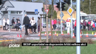 BESIP uspořádal na dopravním hřišti velkou akci