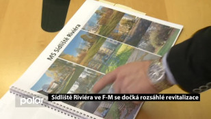 Sídliště Riviéra ve F-M se dočká rozsáhlé revitalizace