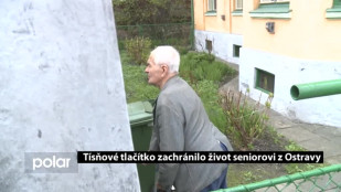 Tísňové tlačítko zachránilo život seniorovi z Kunčiček