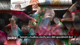 Tancem a hudbou slavily jaro děti speciálních škol