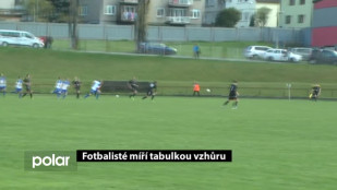 Fotbalisté míří tabulkou vzhůru 