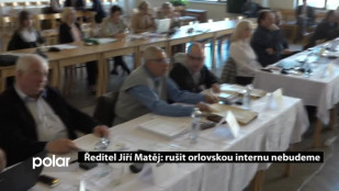 Ředitel Jiří Matěj: orlovskou internu rušit nebudeme