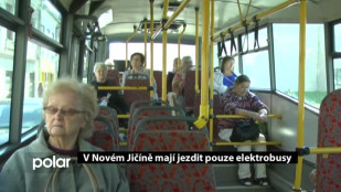 V Novém Jičíně mají jezdit pouze elektrobusy