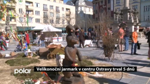 Velikonoční jarmark v centru Ostravy trval 5 dnů