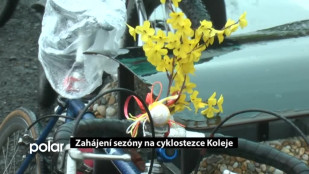 Zahájení sezóny na cyklostezce Koleje