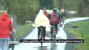 Cyklovyjížďka v NJ podpořila ekologickou kampaň