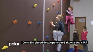 Centrální ostravský obvod dotuje pohybové aktivity dětí v MŠ