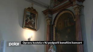 Opravu kostela v NJ podpořil benefiční koncert