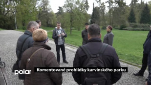 Komentované prohlídky karvinského parku