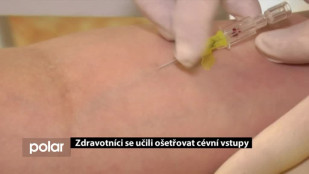 Zdravotníci se učili ošetřovat cévní vstupy