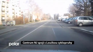 Centrum NJ spojí s Loučkou cyklopruhy