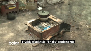 Frýdek-Místek trápí “brlohy” bezdomovců