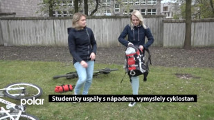 Studentky uspěly s nápadem, vymyslely cyklostan