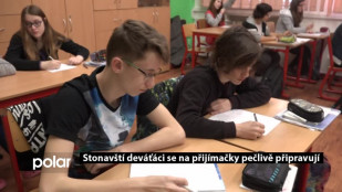 Stonavští deváťáci se na přijímačky pečlivě připravují