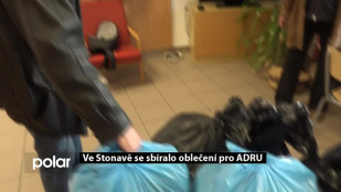 Ve Stonavě se sbíralo oblečení pro ADRU