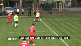 Stonavští fotbalisté porazili hostující Brušperk