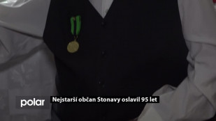 Nejstarší občan Stonavy oslavil 95 let