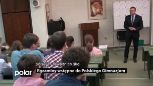 Egzaminy wstępne do Polskiego Gimnazjum