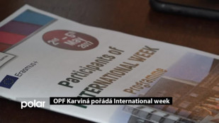 OPF Karviná pořádá International week