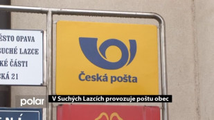 V Suchých Lazcích provozuje poštu obec