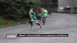 Mladí v Orlové běželi za osvobození od fašismu