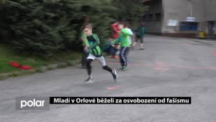 Mladí v Orlové běželi za osvobození od fašismu