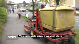 Ve Frýdku-Místku začalo sečení travnatých ploch